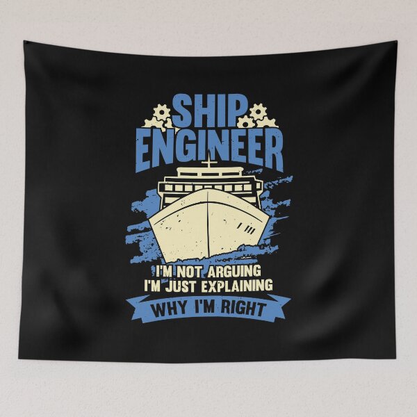 Item preview, Funny Marine Engineering Ship Engineer Gift designed and sold by Marcid95.