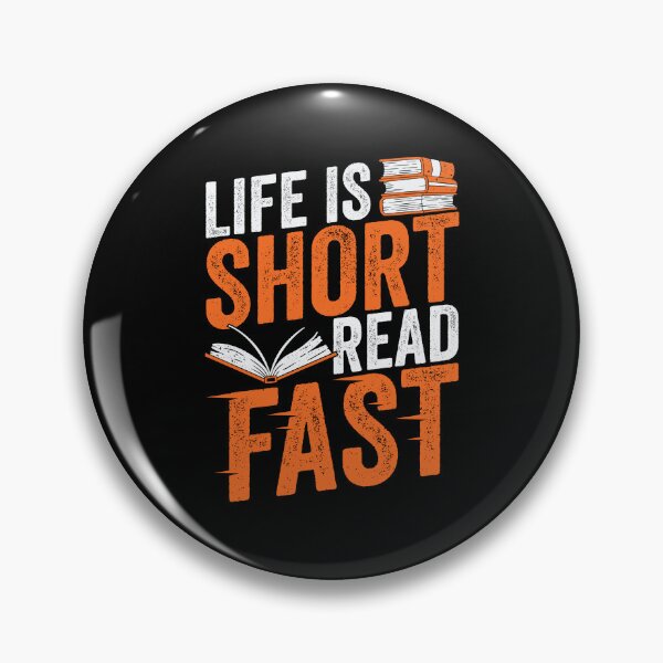 Item preview, Life Is Short Read Fast Reading Lover Gift designed and sold by Marcid95.