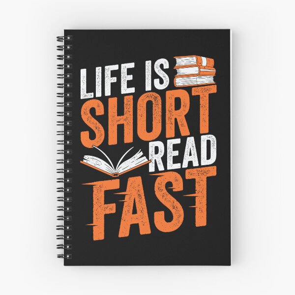 Item preview, Life Is Short Read Fast Reading Lover Gift designed and sold by Marcid95.