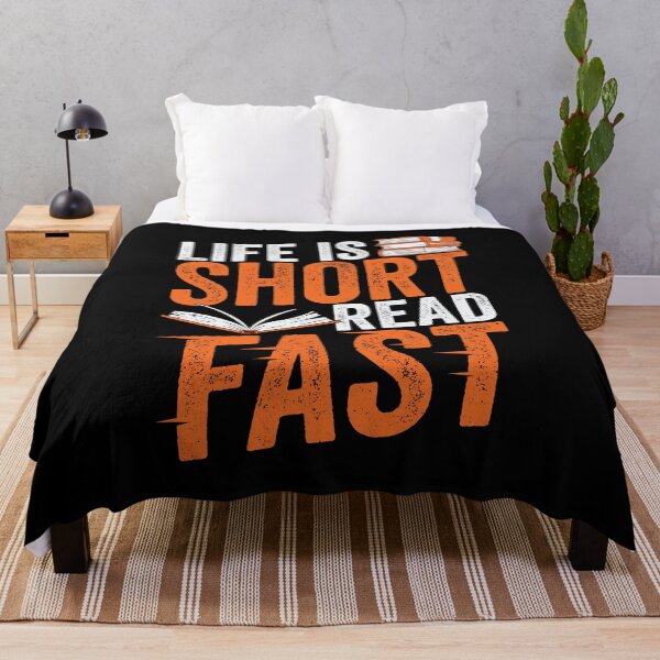 Item preview, Life Is Short Read Fast Reading Lover Gift designed and sold by Marcid95.