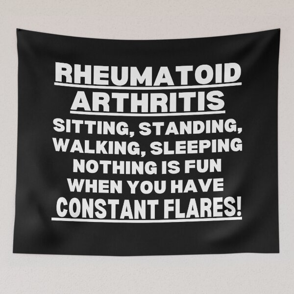 Item preview, RA Rheumatoid Arthritis Warrior, Rheumatoid Arthritis Awareness, RA Rheumatoid Arthritis Support designed and sold by ILLTOOCHILL.