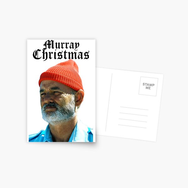 Murray Christmas - Bill Murray Postcard