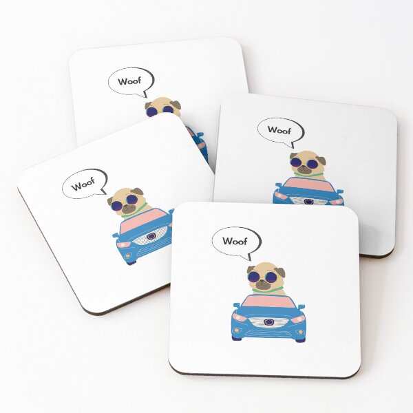 Item preview, Dog driving a car designed and sold by DylanStore.