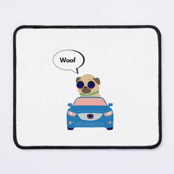Aperçu de l'œuvre Chien conduisant une voiture créée et vendue par DylanStore.