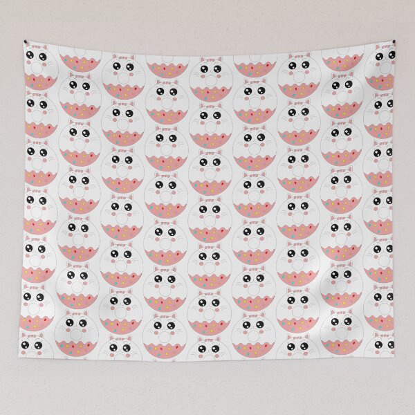 Item preview, Сute cartoon donut cat funny vector illustration designed and sold by Ingahaliullina.