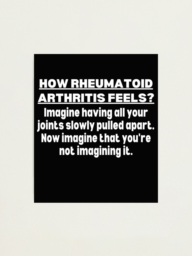 I'm Fine Rheumatoid Arthritis Warrior Support Rheumatoid Arthritis  Awareness Gifts Greeting Card for Sale by rechardtee