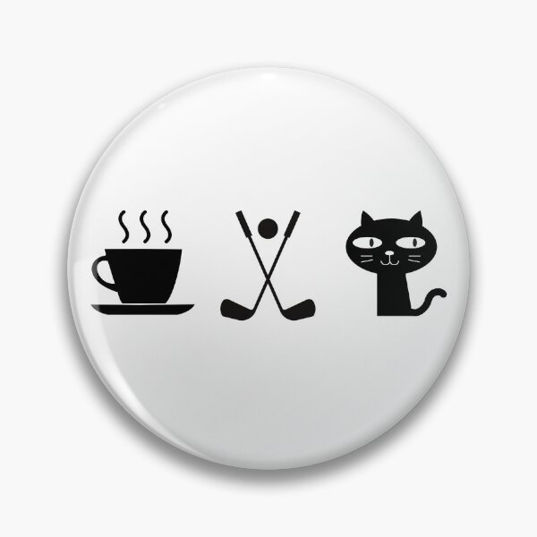 Item preview, Coffee. Cats. Golf designed and sold by TheGreenGoat.