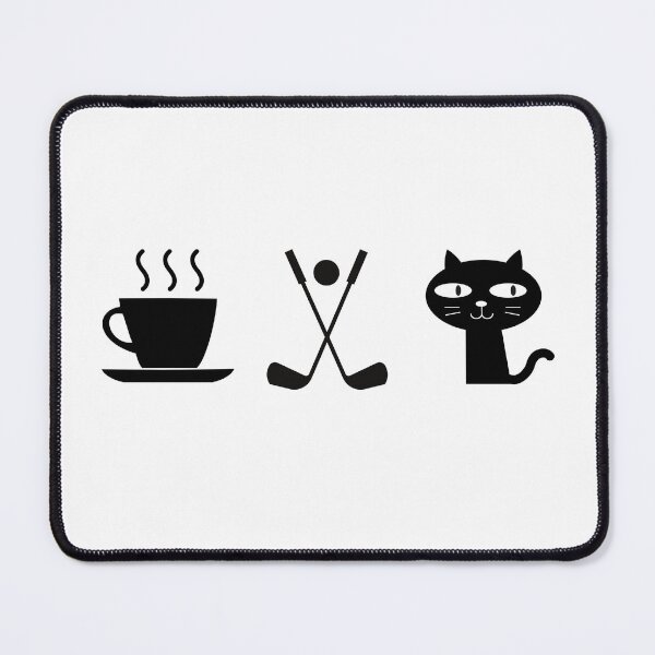 Item preview, Coffee. Cats. Golf designed and sold by TheGreenGoat.