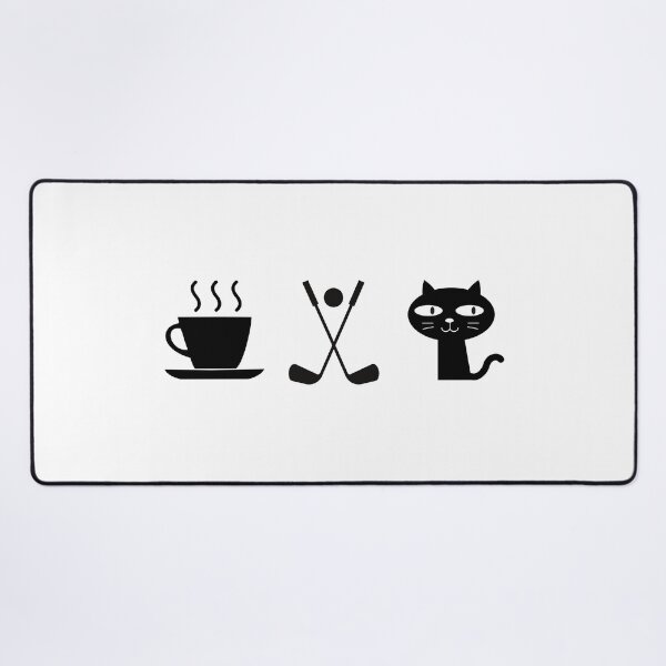Item preview, Coffee. Cats. Golf designed and sold by TheGreenGoat.