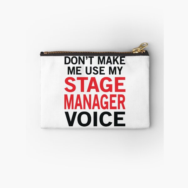Item preview, Stage Manager Voice Funny Theatre Sayings designed and sold by woodesigner.