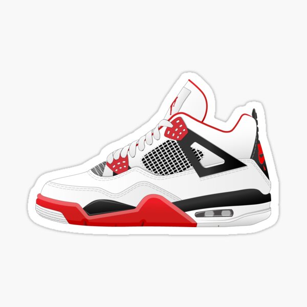 Jordan on sale shoe stickers