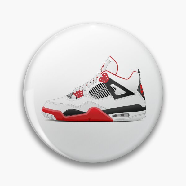 Item preview, Jordan 4 X Fire Red Shoe Design designed and sold by N-square.