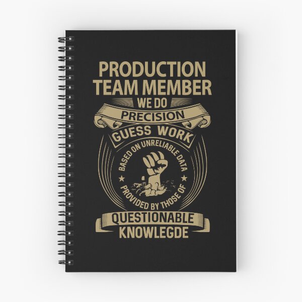 Item preview, Production Team Member T Shirt - We Do Precision Job Gift Item Tee designed and sold by paneczkopat.