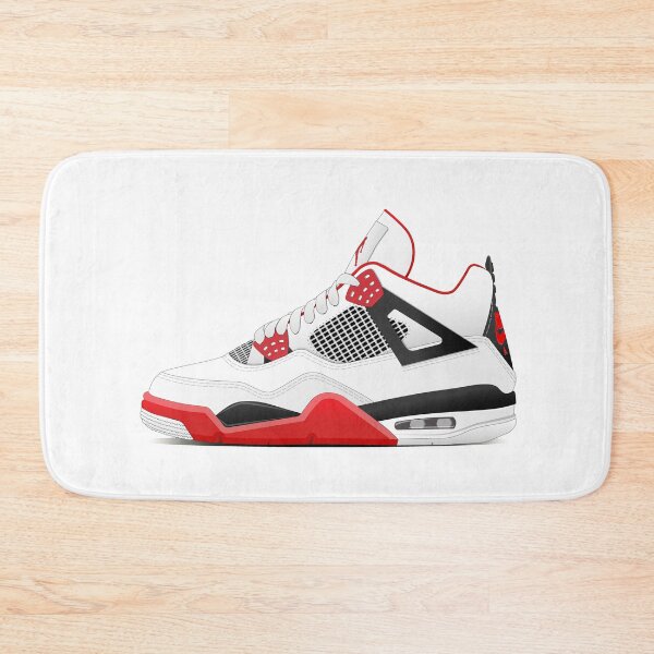 Item preview, Jordan 4 X Fire Red Shoe Design designed and sold by N-square.