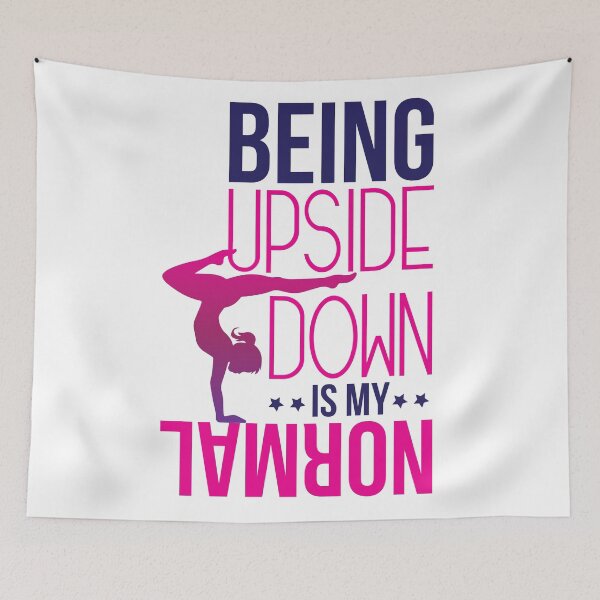 Item preview, Being Upside Down Is My Normal For Gymnast Athlete designed and sold by NawalMagdy.