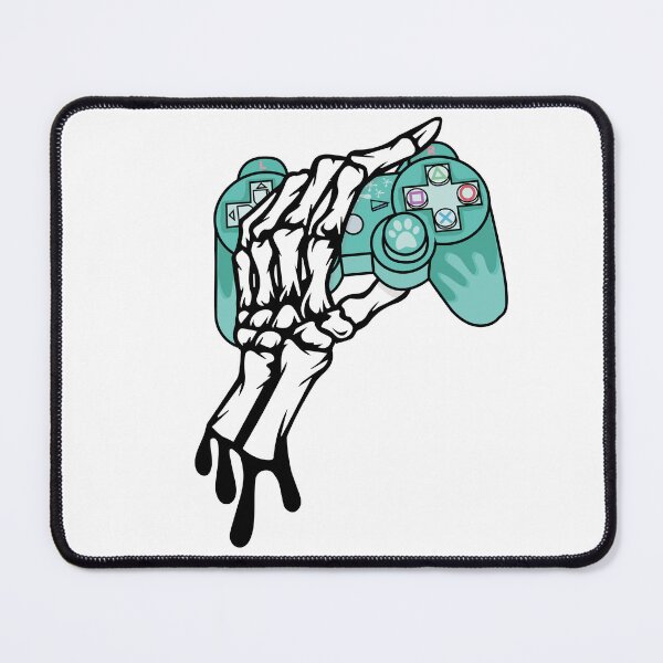 Item preview, hand skeleton hold controller, gamer art work for valentine  designed and sold by hafidoox.
