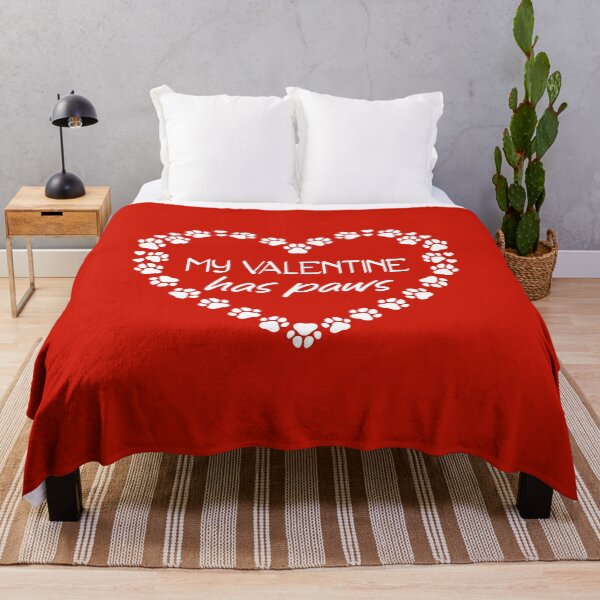 Item preview, Circle heart paws funny my valentine has paws dog lovers  valentine day heart designed and sold by KHELISTORE.