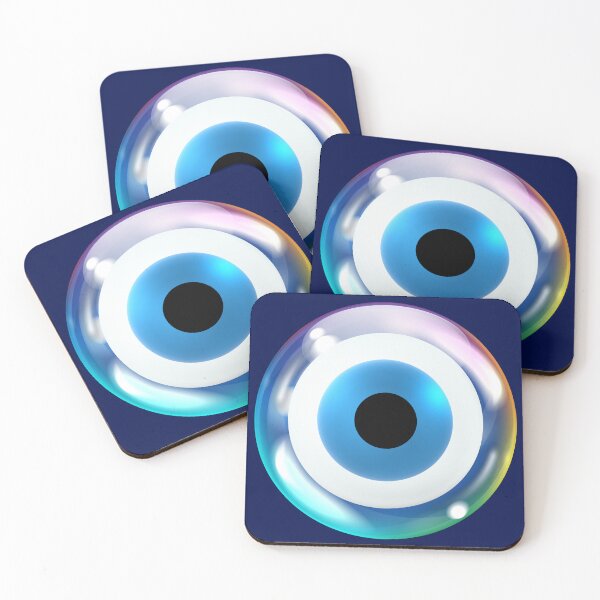 Item preview, Mati Evil Eye Blue Rainbow designed and sold by Yiorgos Designs.