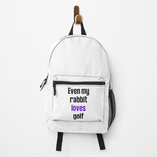 Item preview, Even my rabbit loves golf designed and sold by TheGreenGoat.