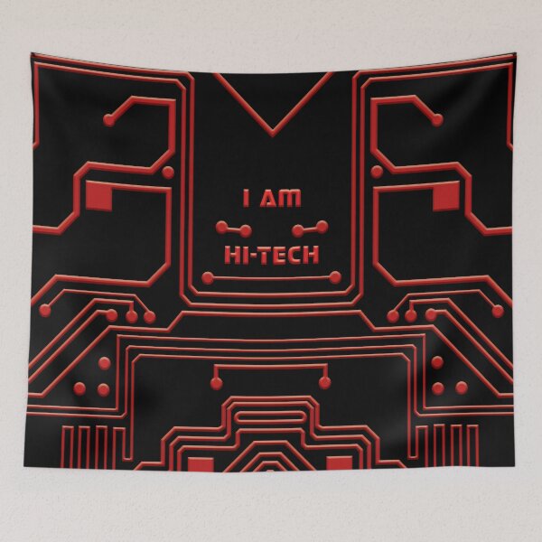 Item preview, I AM HI-TECH   designed and sold by mythographiaart.