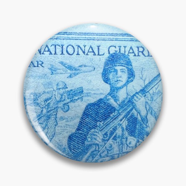 Item preview, National Guard in War in Peace 1953 Vintage Postage Stamp designed and sold by Factory57.