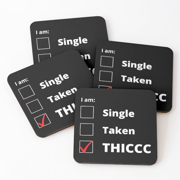 Item preview, Single Taken Thicc designed and sold by Creatoe.