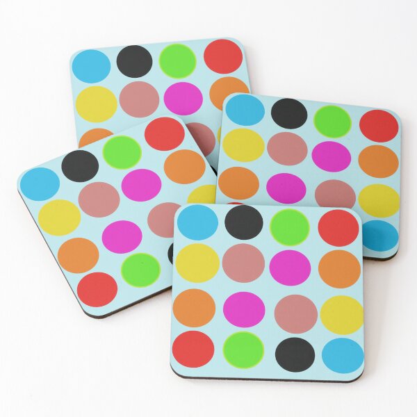 Item preview, Colorful dots pattern designed and sold by Kyradem.