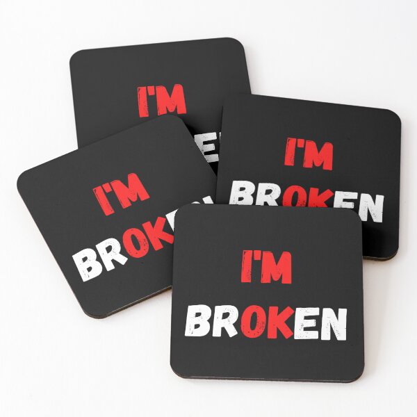 Item preview, I'm Ok I'm Broken Invisible Mental Illness designed and sold by MARCOS LILI.