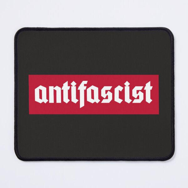 Item preview, AntiFascist Banner designed and sold by AntiFascistPOD.