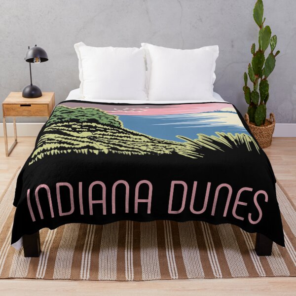 Item preview, Pink Sunset Indiana Dunes Poster designed and sold by indianadunes.