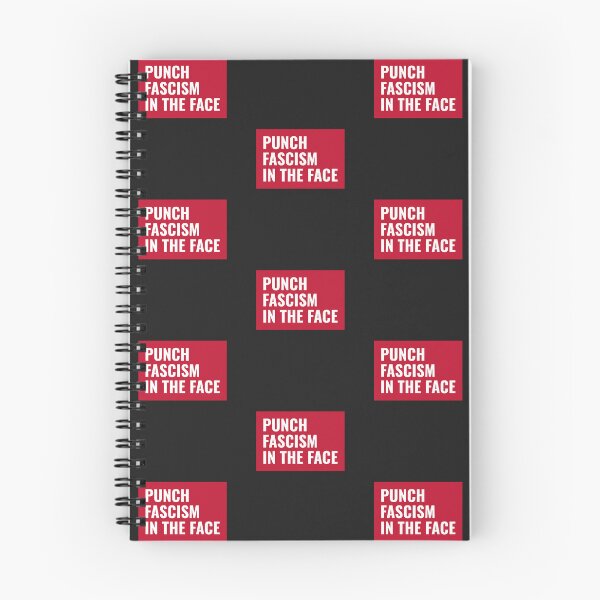 Item preview, Punch Fascism In the Face, Anti Fascist Banner designed and sold by AntiFascistPOD.