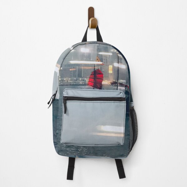 Item preview, Hong Kong red junk boat reflection designed and sold by Travel Planet.