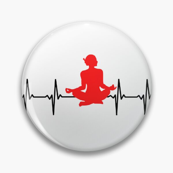 Item preview, Pulse yoga design for yoga lovers designed and sold by seelya83.