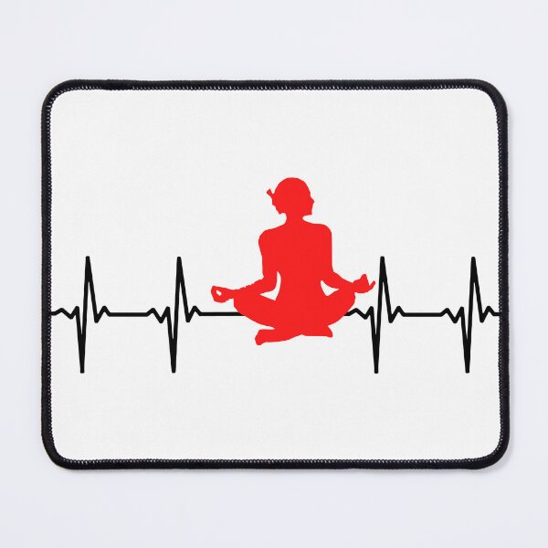 Item preview, Pulse yoga design for yoga lovers designed and sold by seelya83.