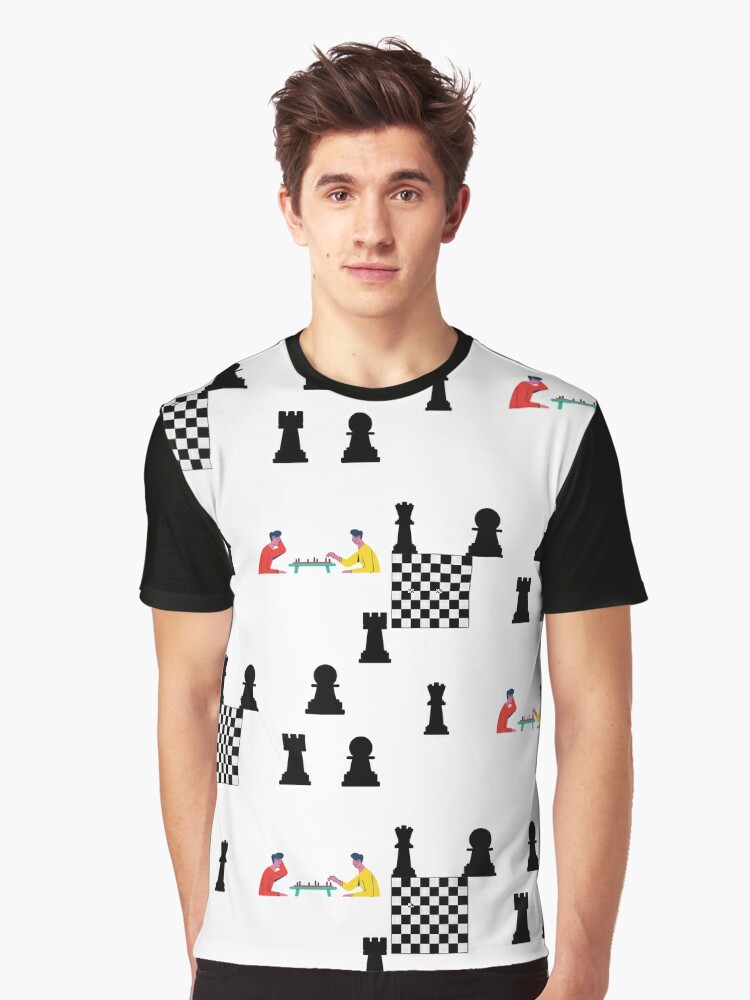 Tether Beskatning Forhøre Funny chess board table lover,chess pieces, Cool chessboard " T-shirt for  Sale by Kingyouba | Redbubble | chess pieces graphic t-shirts - chessboard  graphic t-shirts - chess board table graphic t-shirts