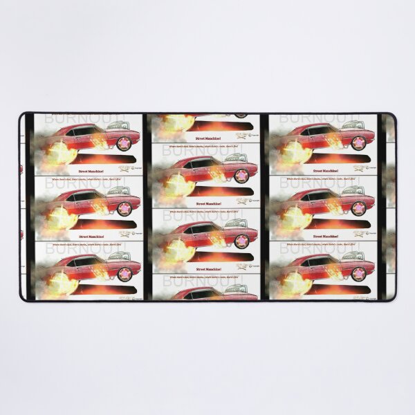 Item preview, Muscle Cars     //  Street Manchine!  // Where there's smoke, there's fire! designed and sold by Imagin8er.