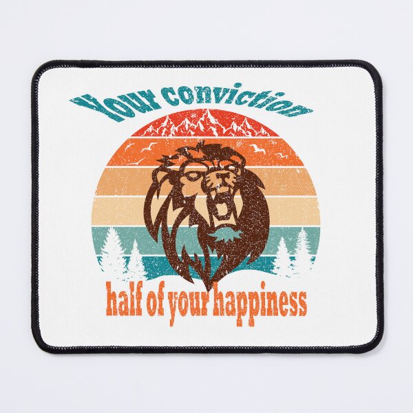 Item preview, your conviction ,half of your happiness for t-shirt men and women and kids and girl designed and sold by youssef21.
