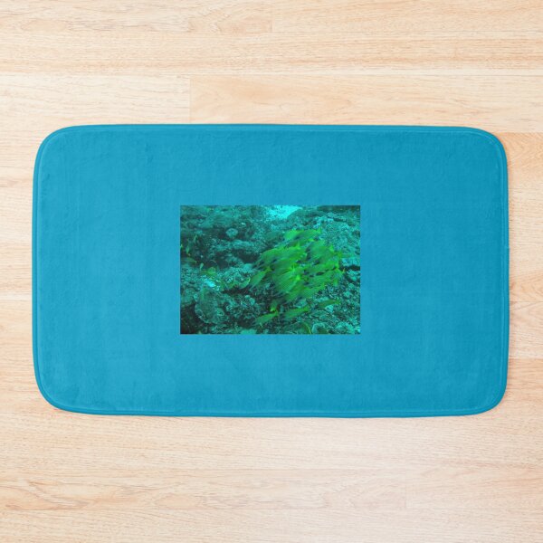 Item preview, Shoal of bluestripe snappers (Lutjanus kasmira) off Mafia, Tanzania. designed and sold by David JC.