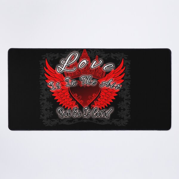 Item preview, Love Is In The Air But So Is Covid designed and sold by A-T-H.