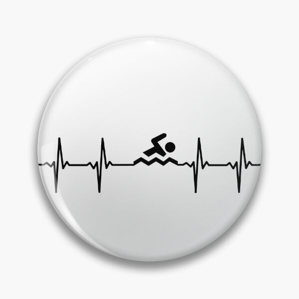 Item preview, Pulse swimmer design for swimming lovers designed and sold by seelya83.