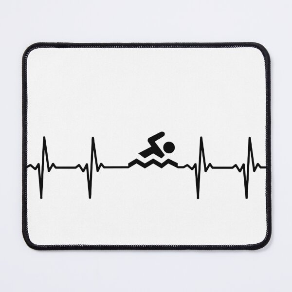 Item preview, Pulse swimmer design for swimming lovers designed and sold by seelya83.