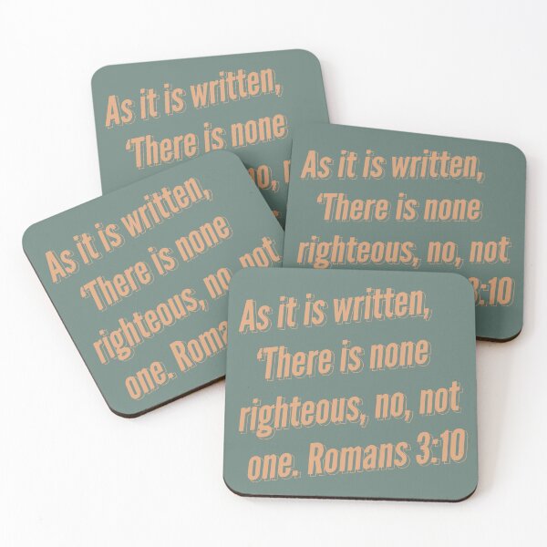 Item preview, Romans 3:10 designed and sold by Rebekah Rice.