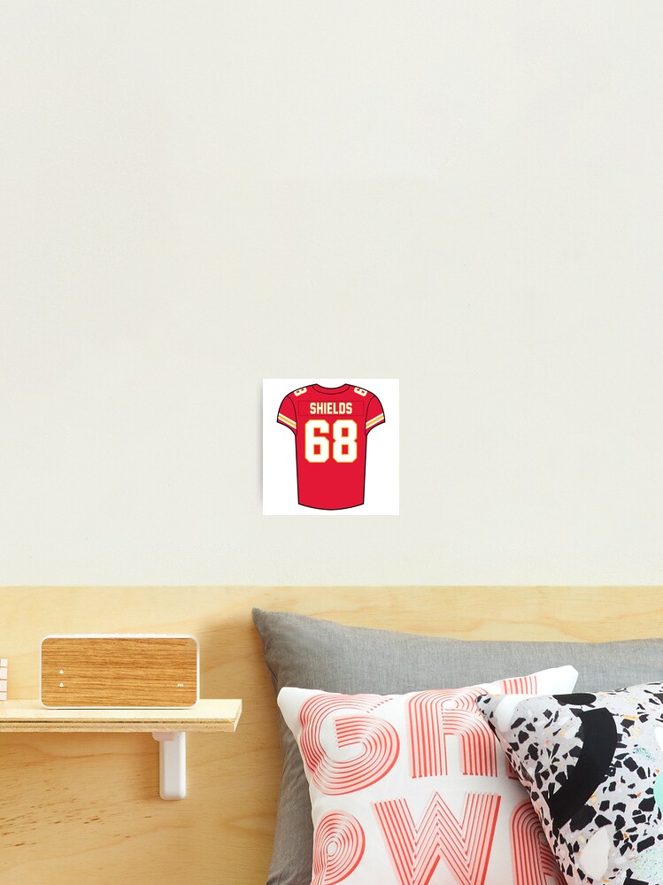 Chris Jones Home Jersey Poster for Sale by designsheaven