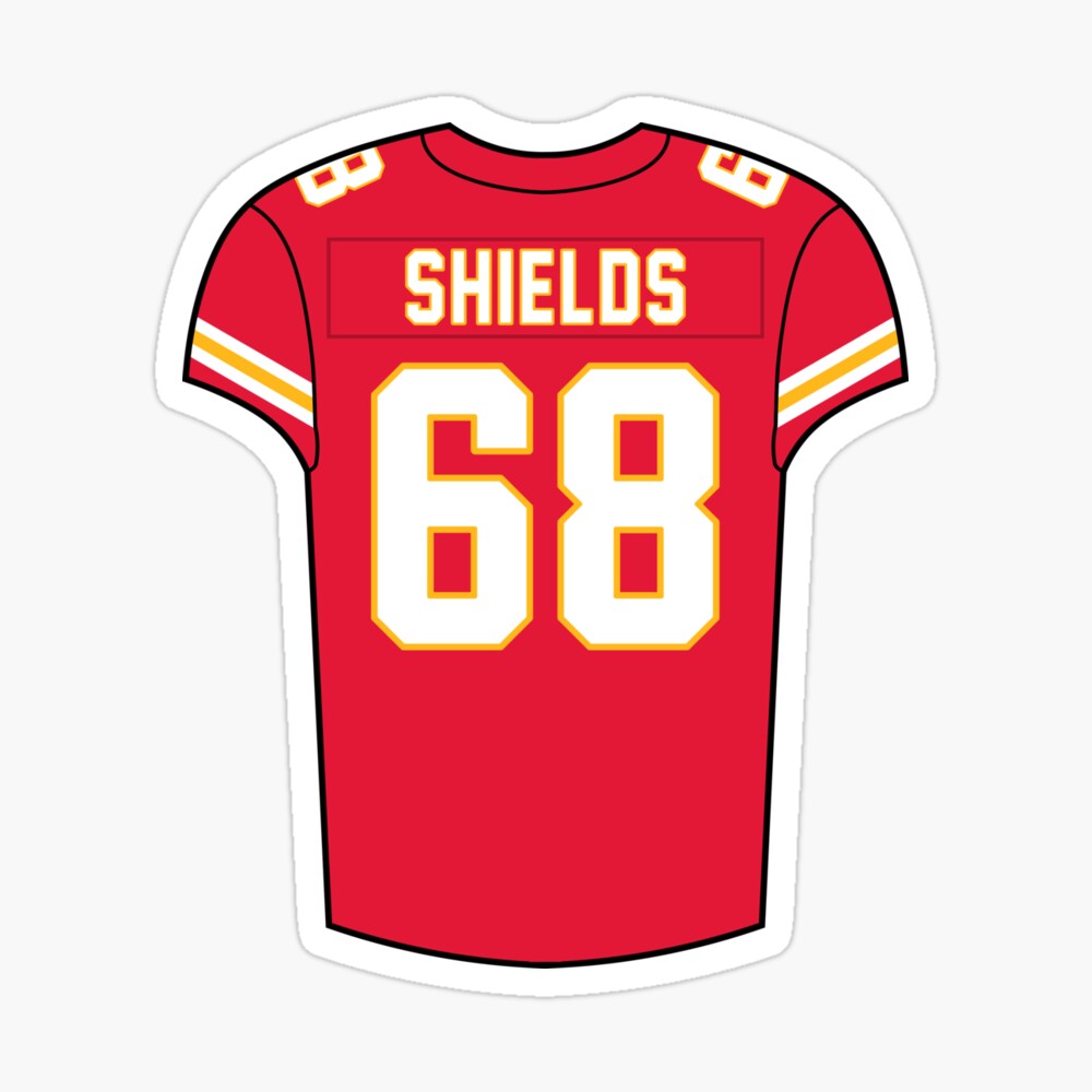 Will Shields Kansas City Chiefs Throwback Football Jersey