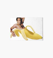 Nicolas-Käfig in einer Banane - ursprüngliches Gelb Galeriedruck