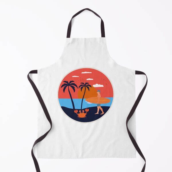 Item preview, Surfing by the beach tshirt designed and sold by SamXDesigns.