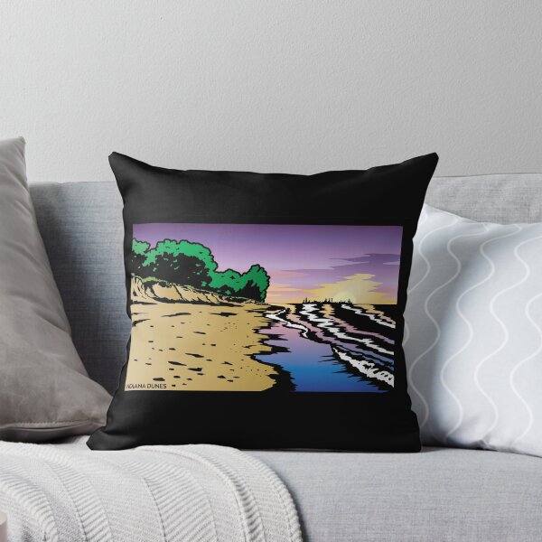 Item preview, Purple Twilight Indiana Dunes Poster designed and sold by indianadunes.