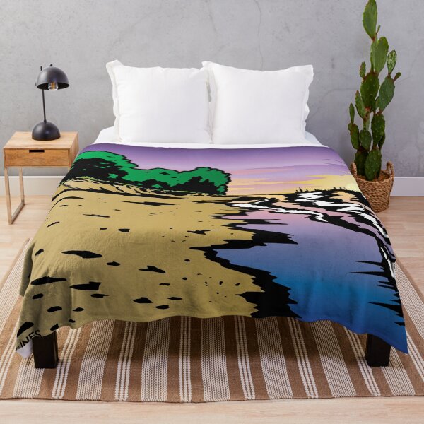 Item preview, Purple Twilight Indiana Dunes Poster designed and sold by indianadunes.