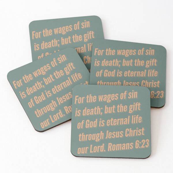 Item preview, Romans 6:23 designed and sold by Rebekah Rice.