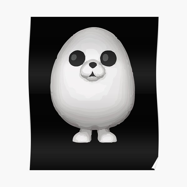 "Eggdog meme sticker Eggdog meme" Poster by husseiNIQ Redbubble